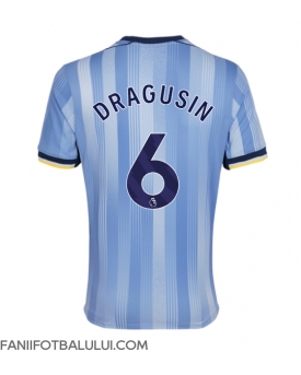 Tottenham Hotspur Radu Dragusin #6 Tricou Fotbal Replică 2024-25 Barbati Deplasare